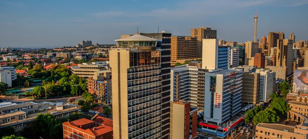 Johannesburg skyline south africa