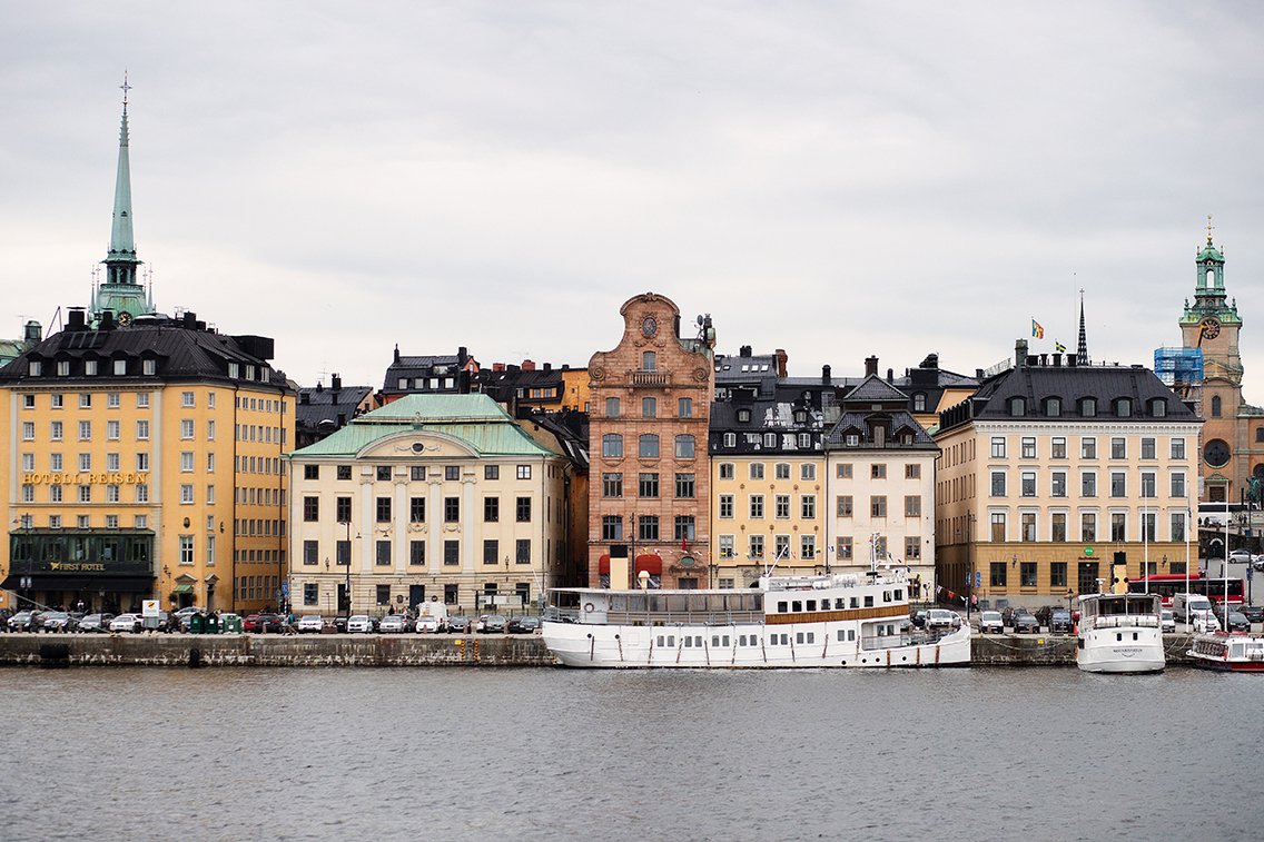 Stockholm canal