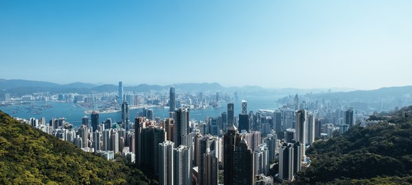 Hong Kong Skyline View